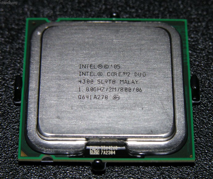 Intel Core 2 Duo E4300 1.80GHZ/2M/800 SL9TB