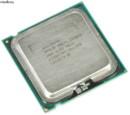 Intel Core 2 Extreme X6800 2.93GHZ/4M/1066 SL9S5