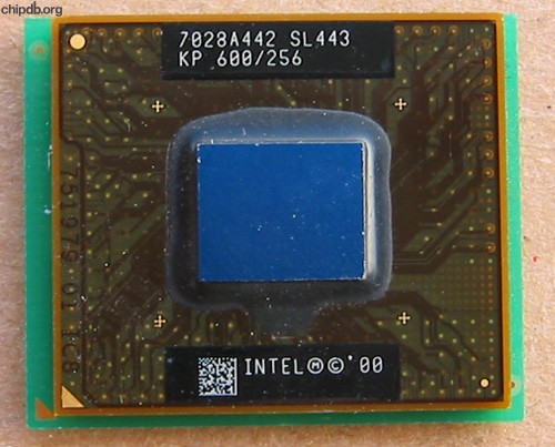 Intel Pentium III Mobile KP 600/256 SL443