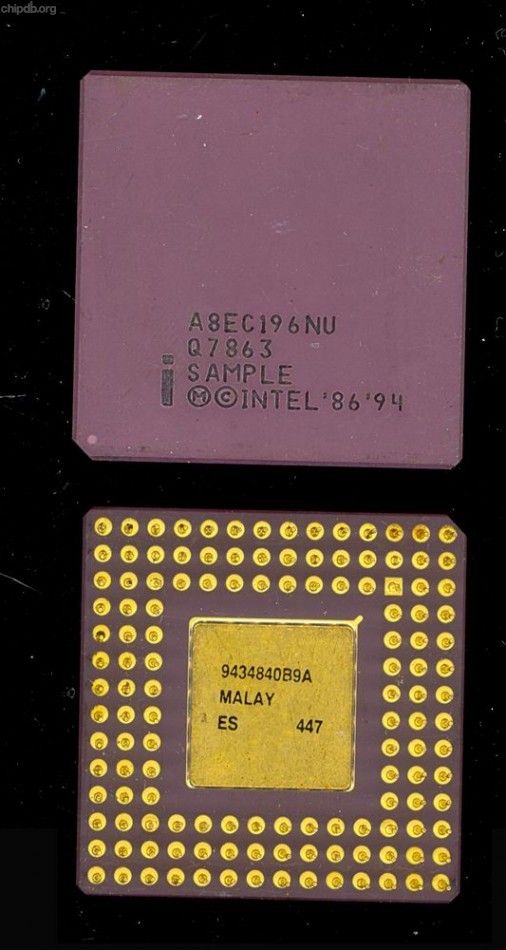 Intel A8EC196NU Q7863 SAMPLE