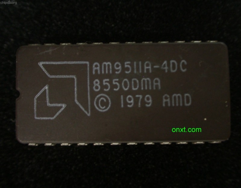 AMD AM9511A-4DC diff logo
