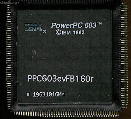 IBM PowerPC PPC603evFB160r