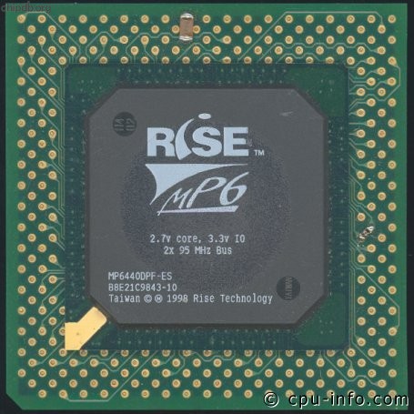 Rise mP6 2x95MHz 2.7V ES