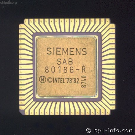 Siemens SAB 80186-R INTEL 78 82 diff print