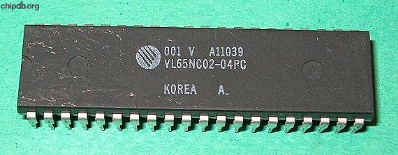 VLSI 6502 VL65NC02-04PC