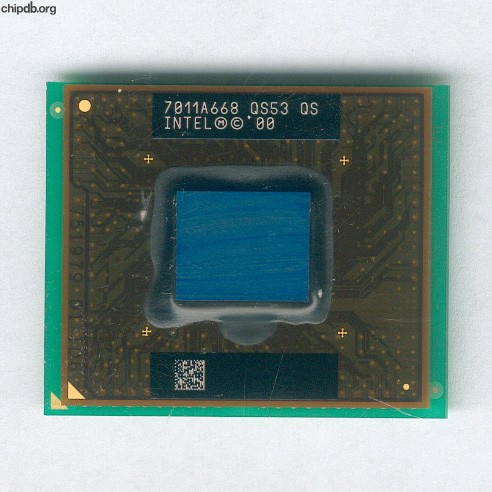 Intel Pentium III Mobile 750 256 QS53 QS