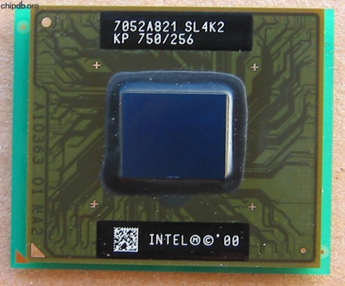 Intel Pentium III Mobile KP 750/256 SL4K2
