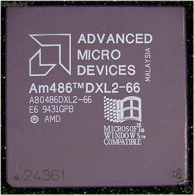 AMD A80486DXL2-66 diff print