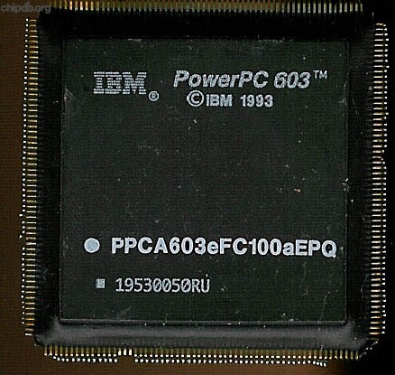 IBM PowerPC PPCA603eFC100aEPQ