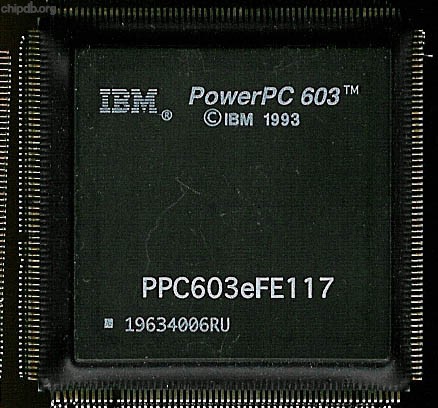 IBM PowerPC PPC603eFE117