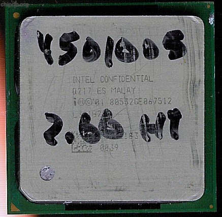 Intel Pentium 4 Mobile 80532GE067512 Q217 ES