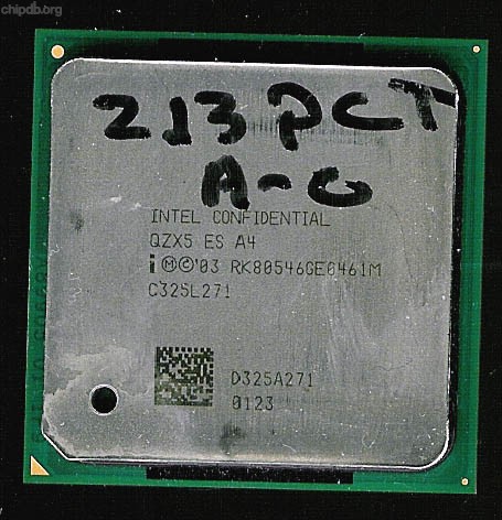 Intel Pentium 4 RK80546GE0461M QZX5 ES