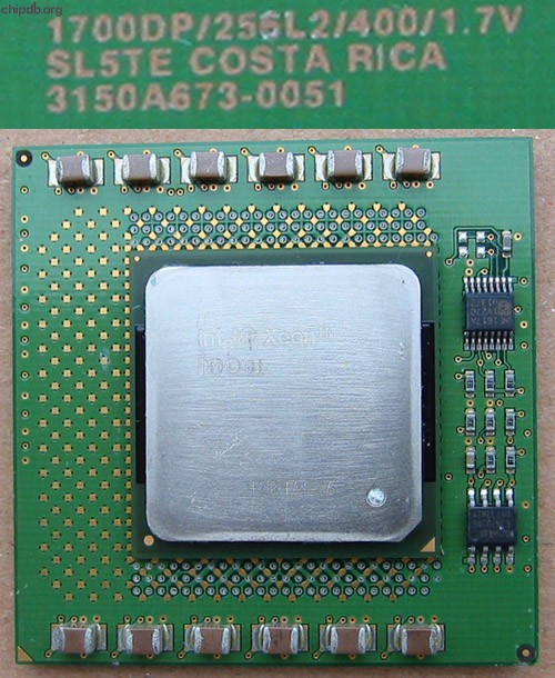 Intel Pentium 4 Xeon 1700DP/256L2/400/1.7V SL5TE