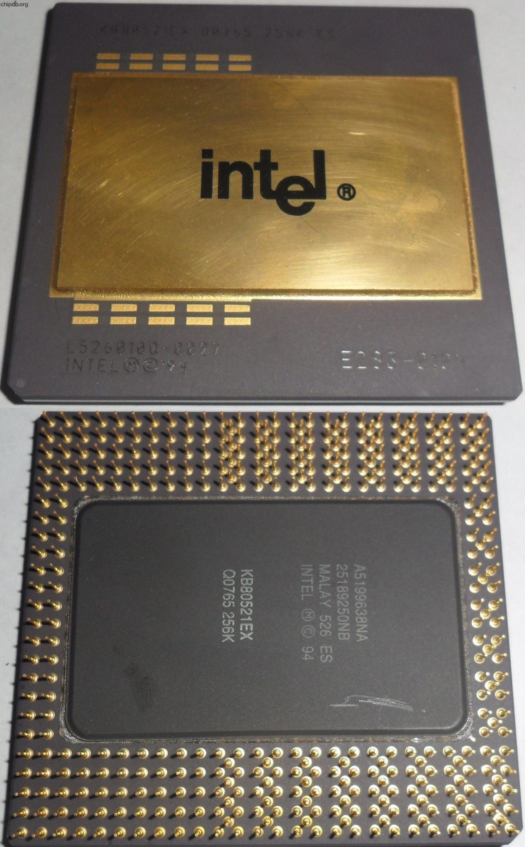 Intel Pentium Pro KB80521EX Q0765 ES