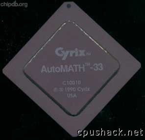 Cyrix AutoMATH-33
