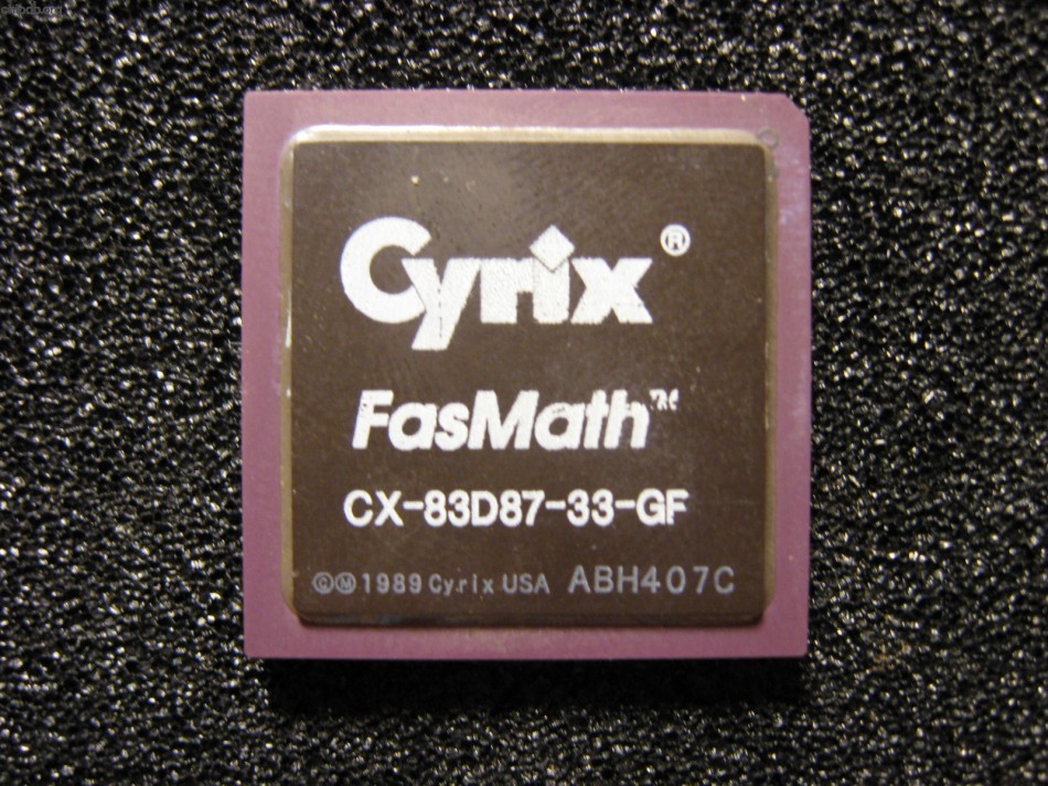 Cyrix CX-83D87-33-GF