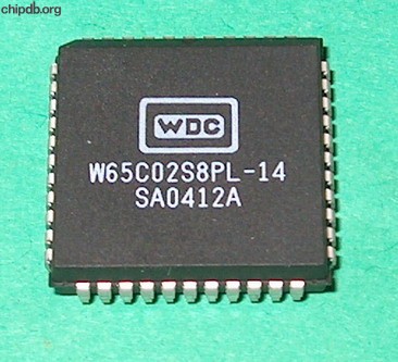 WDC W65C02S8PL-14