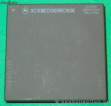 Motorola XC68EC060RC60E