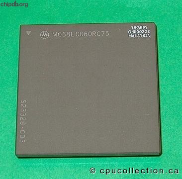 Motorola MC68EC060RC75 arrow