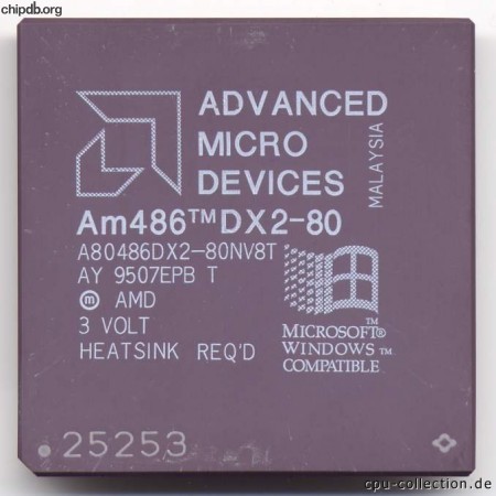 AMD A80486DX2-80NV8T diff print