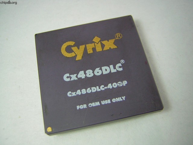 Cyrix Cx486DLC-40GP (R) diff font