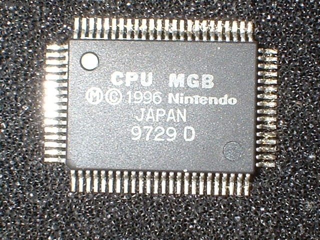 Nintendo CPU MGB (Game Boy Pocket CPU)