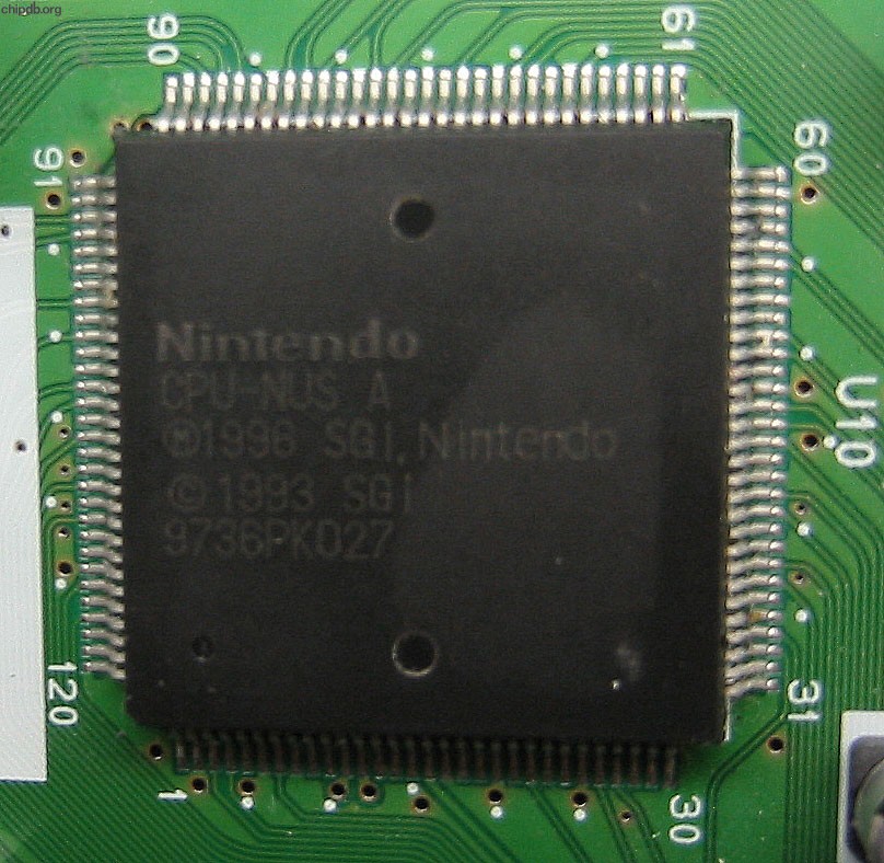 Nintendo 64 CPU-NUS A