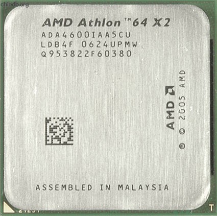 AMD Athlon 64 X2 4600+ ADA4600IAA5CU LDB4F