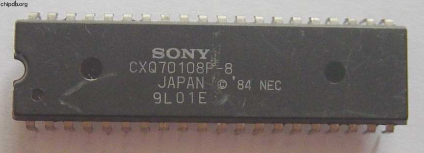 Sony CXQ70108P-8 V20