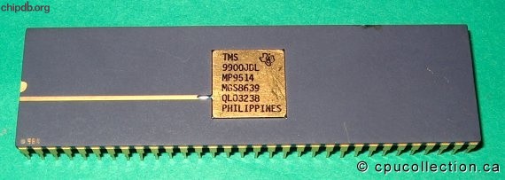 Texas Instruments TMS9900JDL purple PHILIPPINES