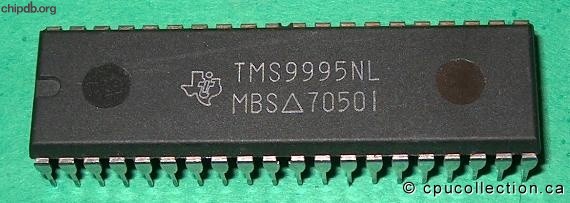 Texas Instruments TMS9995NL milspec