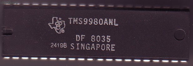 Texas Instruments TMS9980ANL Singapore