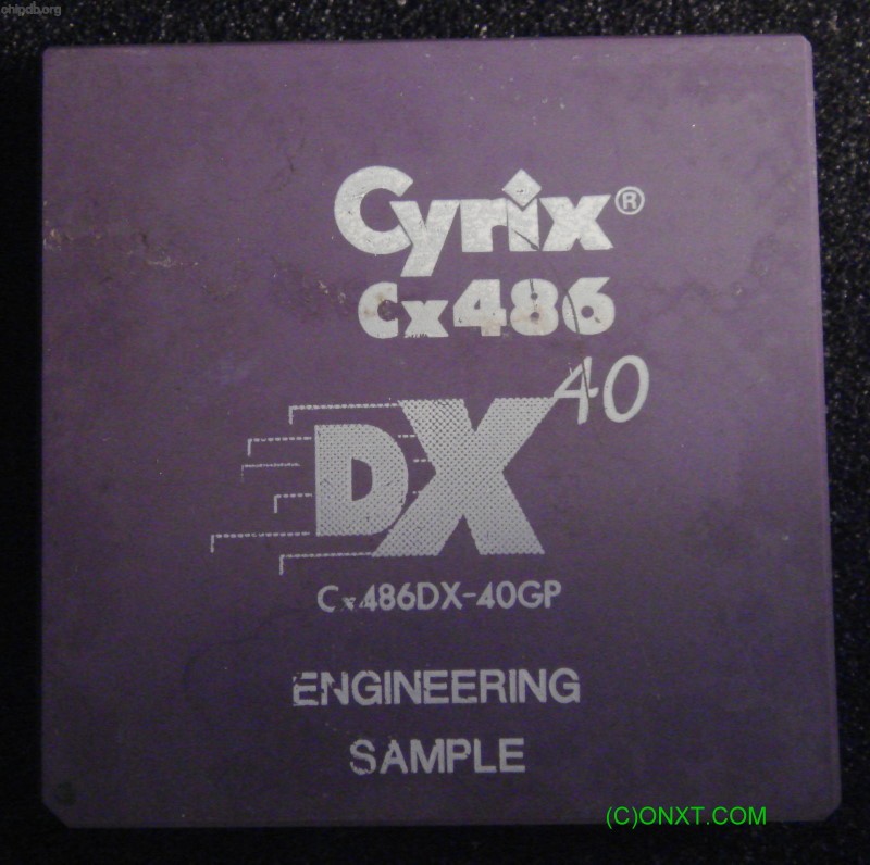 Cyrix Cx486DX-40GP ES