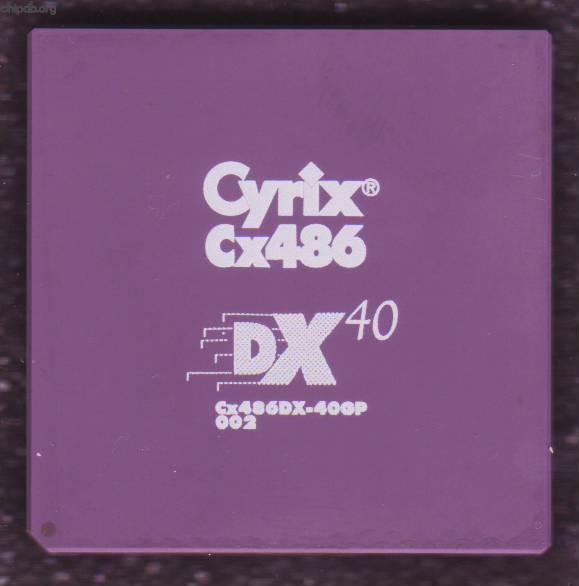 Cyrix Cx486-DX4-0GP 002