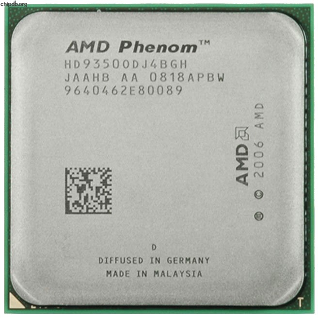 AMD Phenom 9350e HD93500DJ4BGJ JAAHB