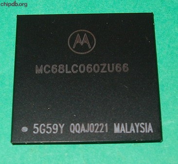 Motorola MC68LC060ZU66