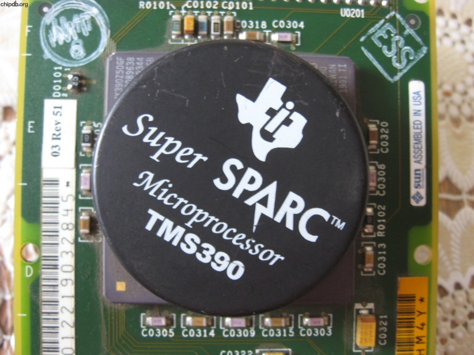 Texas Instruments Super SPARC TMX390Z50GF