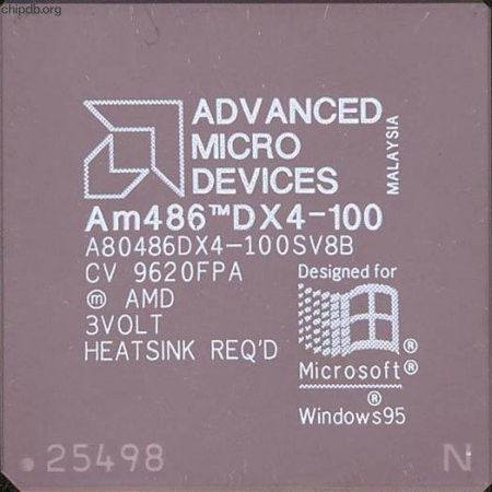 AMD A80486DX4-100SV8B diff print