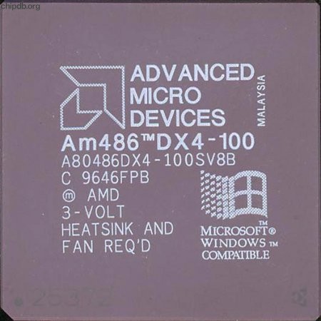 AMD A80486DX4-100SV8B diff print 2