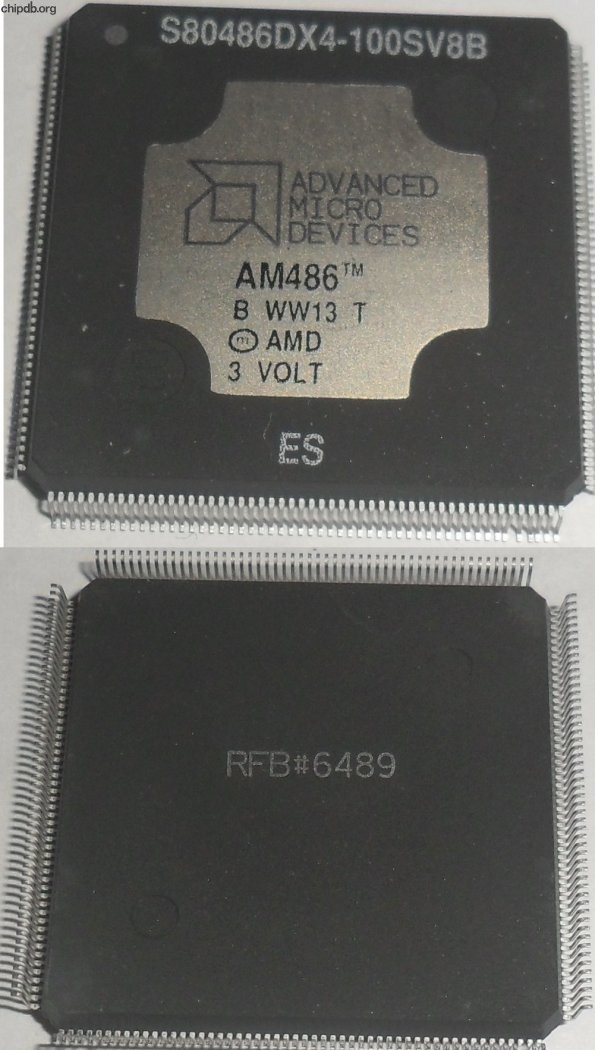 AMD S80486DX4-100 SV8B ES
