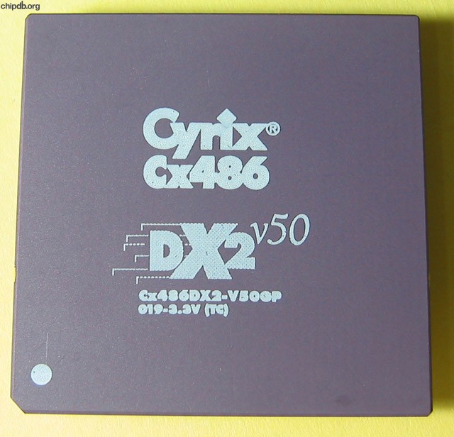Cyrix Cx486DX2-V50GP 019-3.3V TC