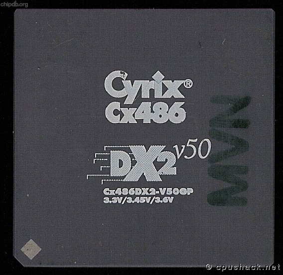 Cyrix Cx486DX2-V50GP 3.3V 3.6V