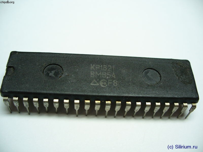 KR1821VM85A (КР1821ВМ85А), 8085 clone