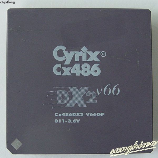 Cyrix Cx486DX2-V66GP 011-3.6V