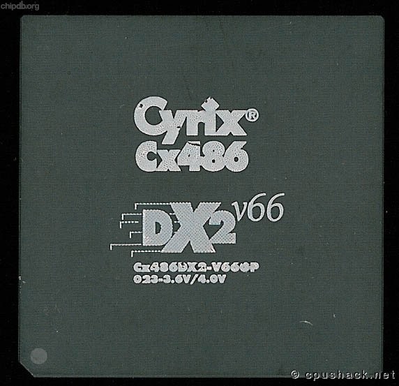 Cyrix Cx486DX2-V66GP 023 3.6V/4.0V