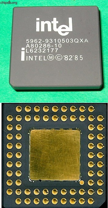 Intel A80286-10 5962-9310503QXA FAKE