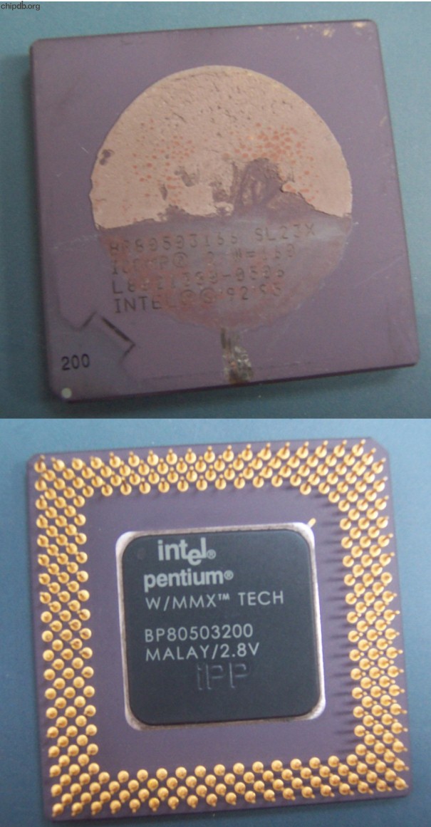 Intel BP80503200 SL23X FAKE