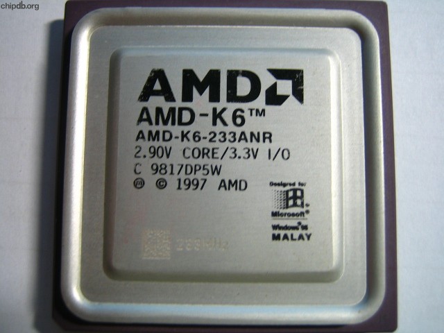 AMD AMD-K6-233ANR FAKE