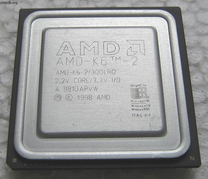 AMD AMD-K6-2/300LRQ FAKE