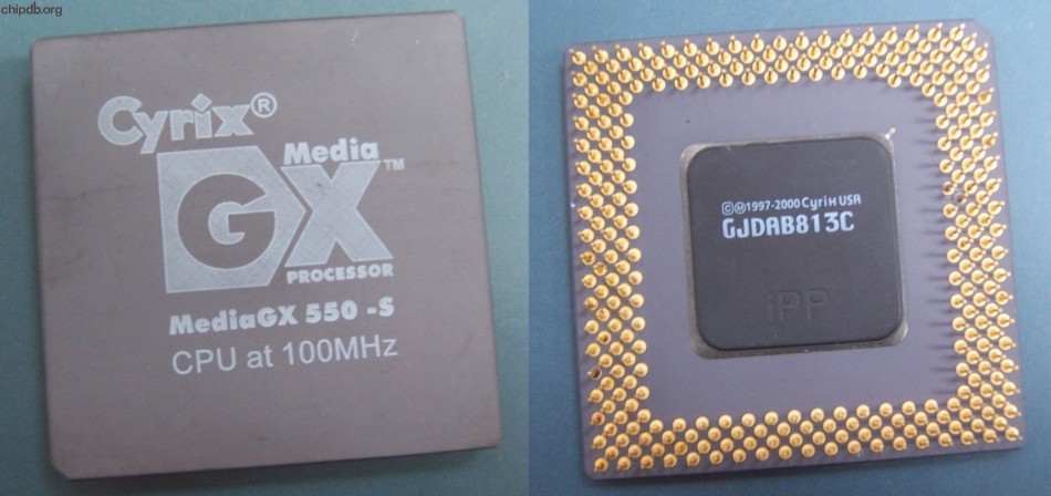 Cyrix MediaGx 550-S FAKE